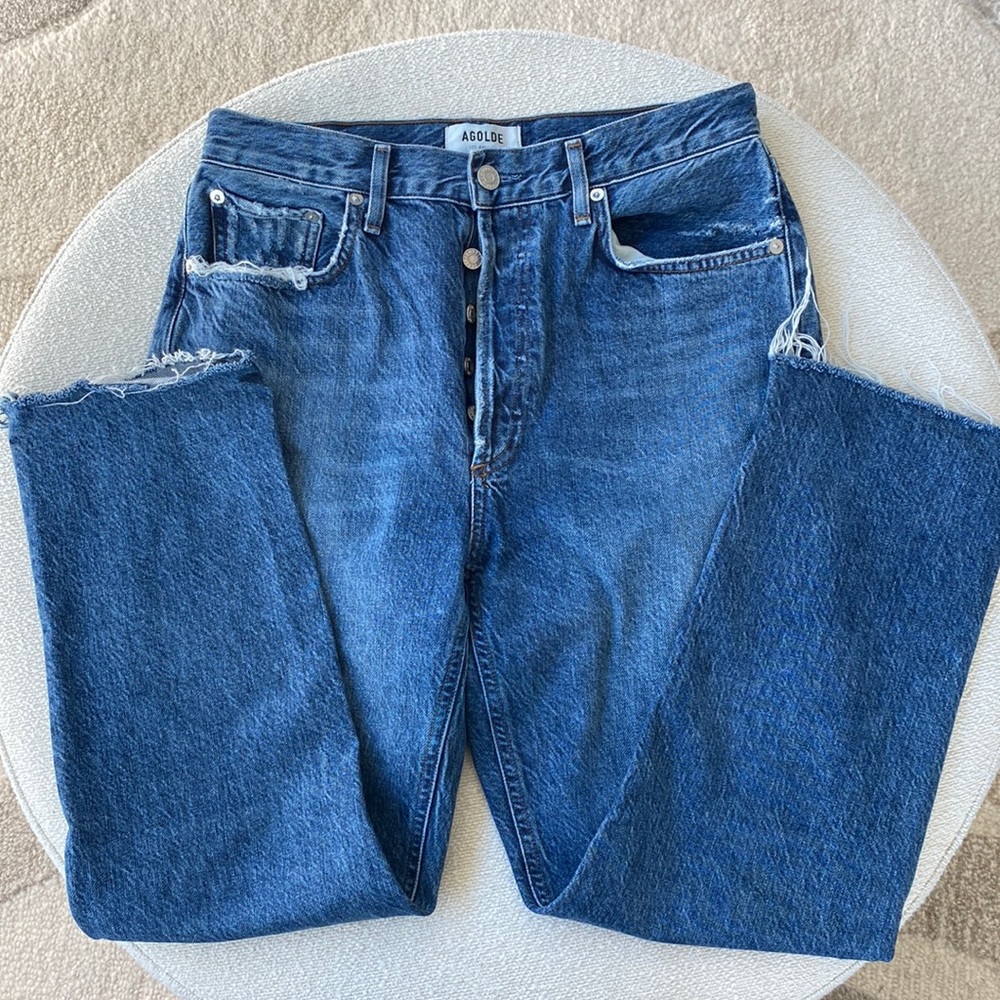 Agolde Riley distressed jeans